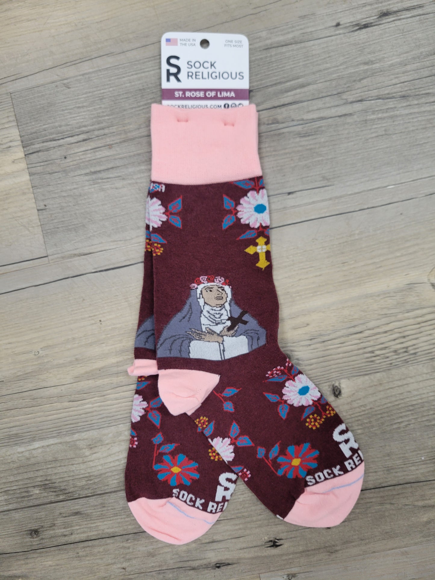 St Rose of Lima Socks