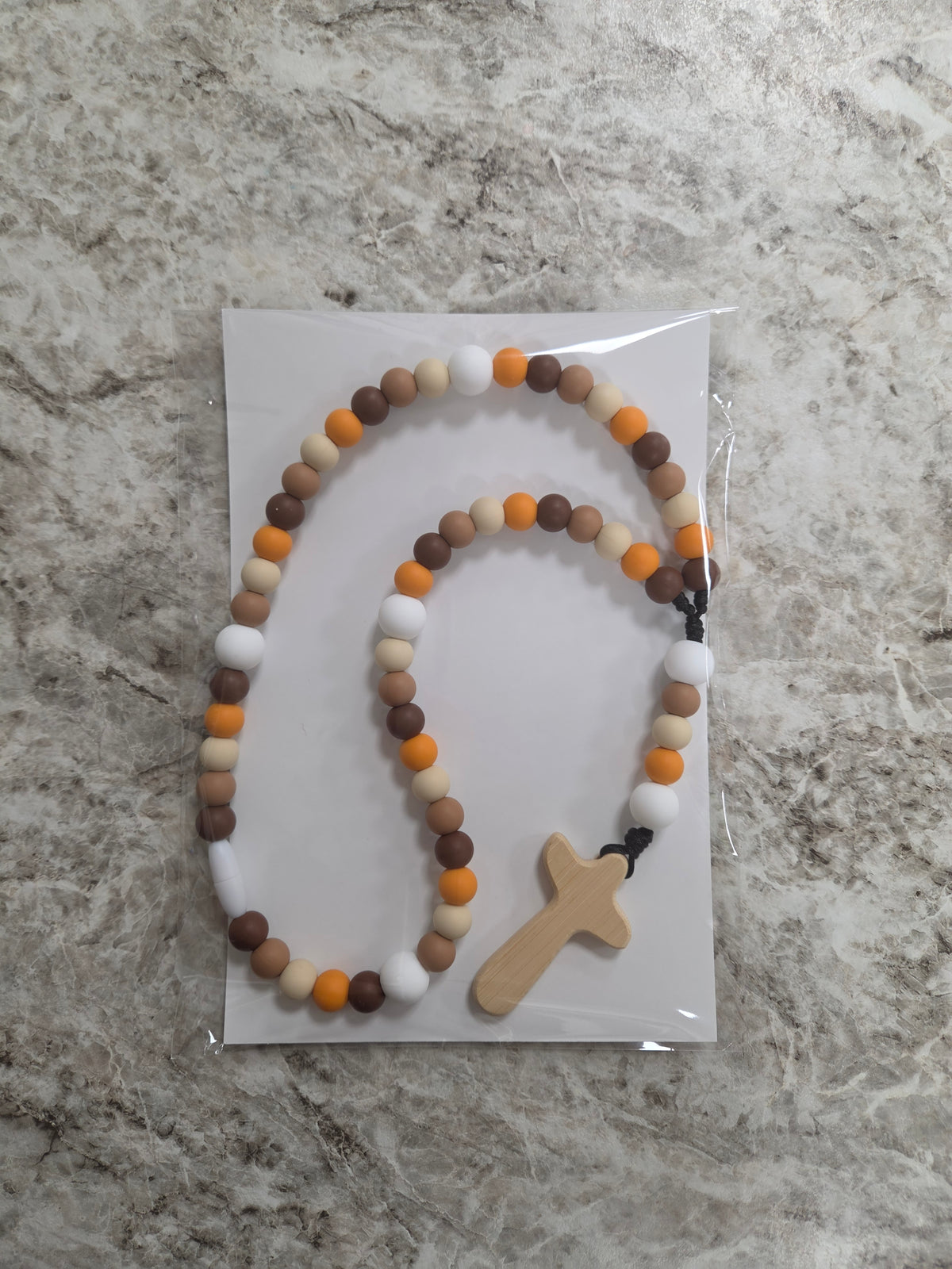 Baby Teething Rosary | Neutral