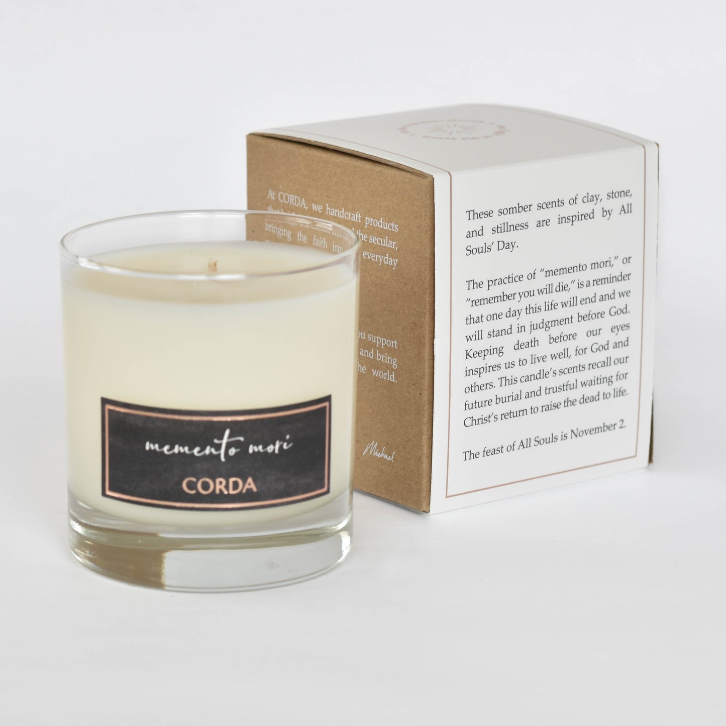 Memento Mori Candle