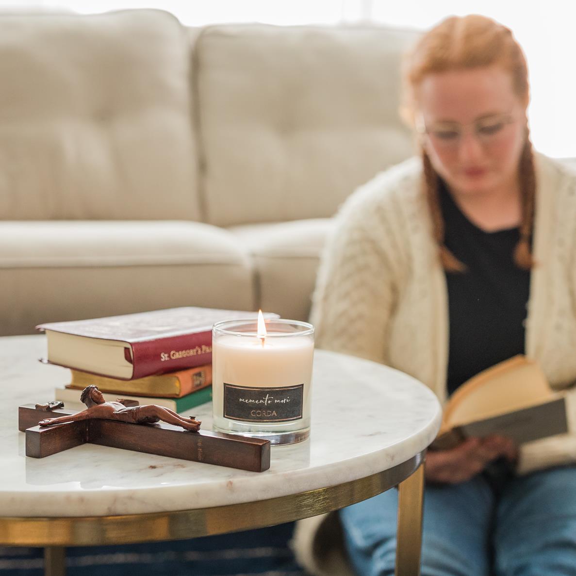 Memento Mori Candle