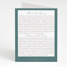 Rosary Card | Titles of Jesus | Christmas