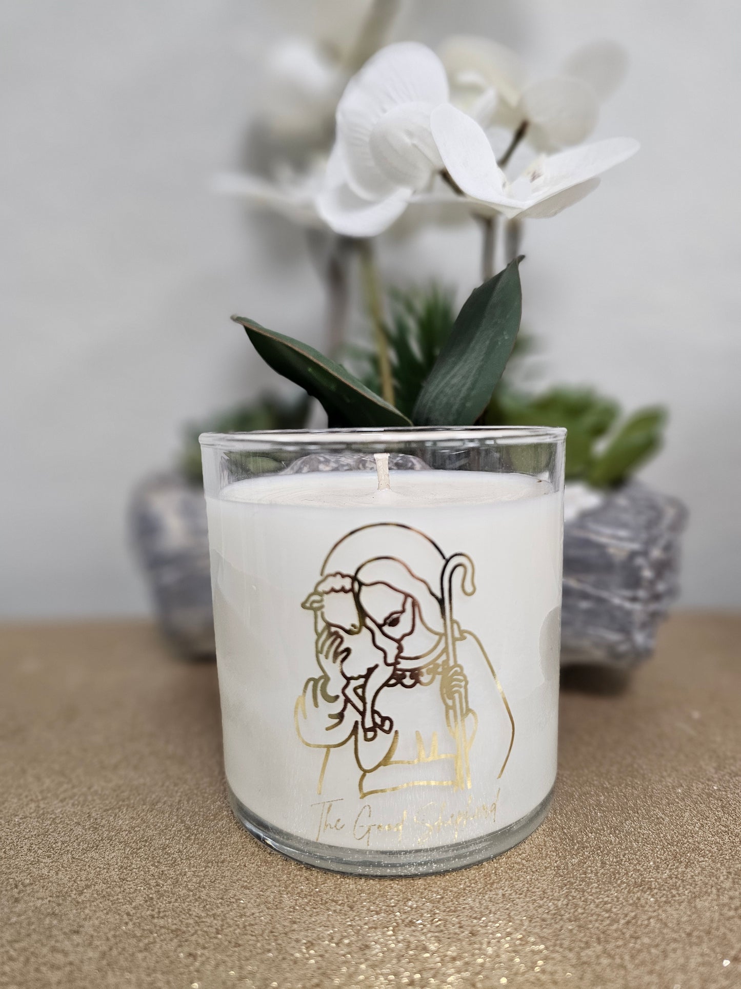The Good Shepherd Candle