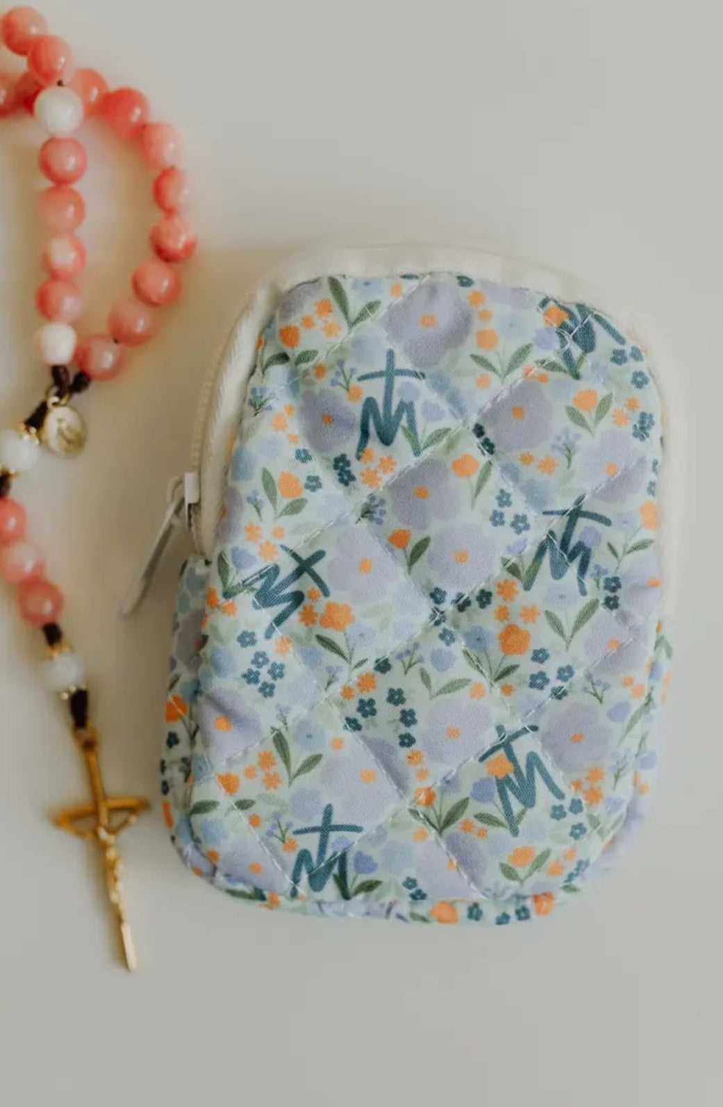 Marian Rosary Pouch