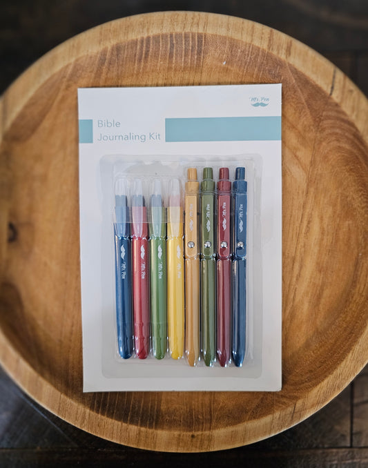 Jewel Tone Bible Pen & Highlighter Set