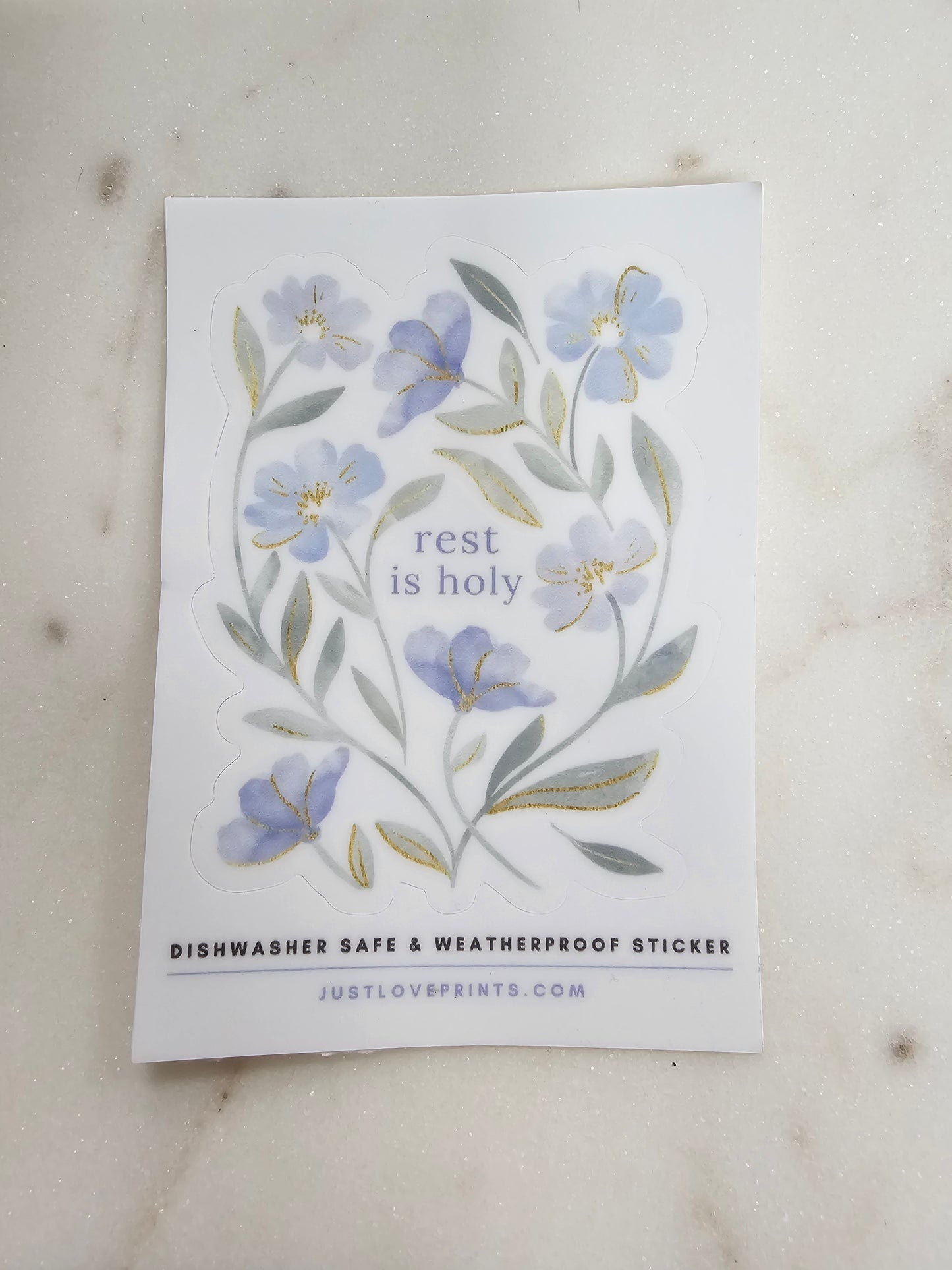 Rest is Holy Sticker