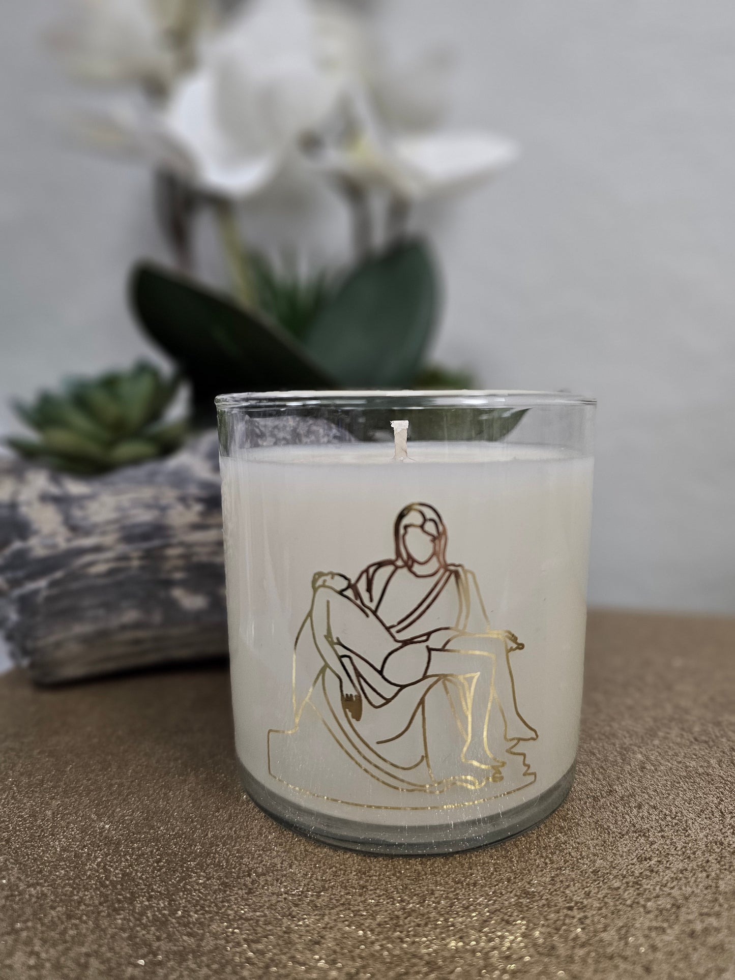 Pieta Candle