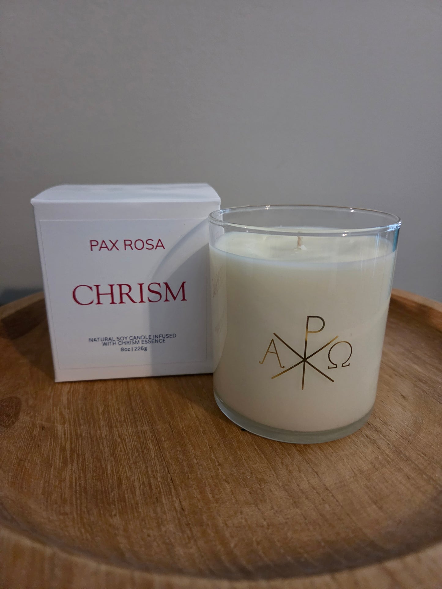 Chrism Infused Candle