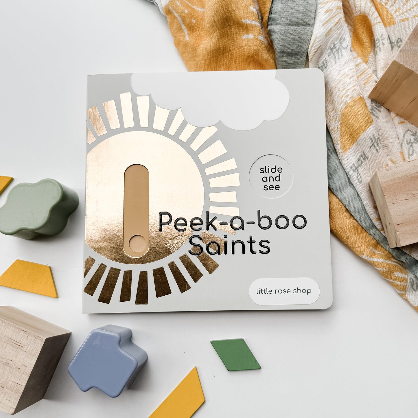 Peek-a-Boo Saints Catholic Board Book