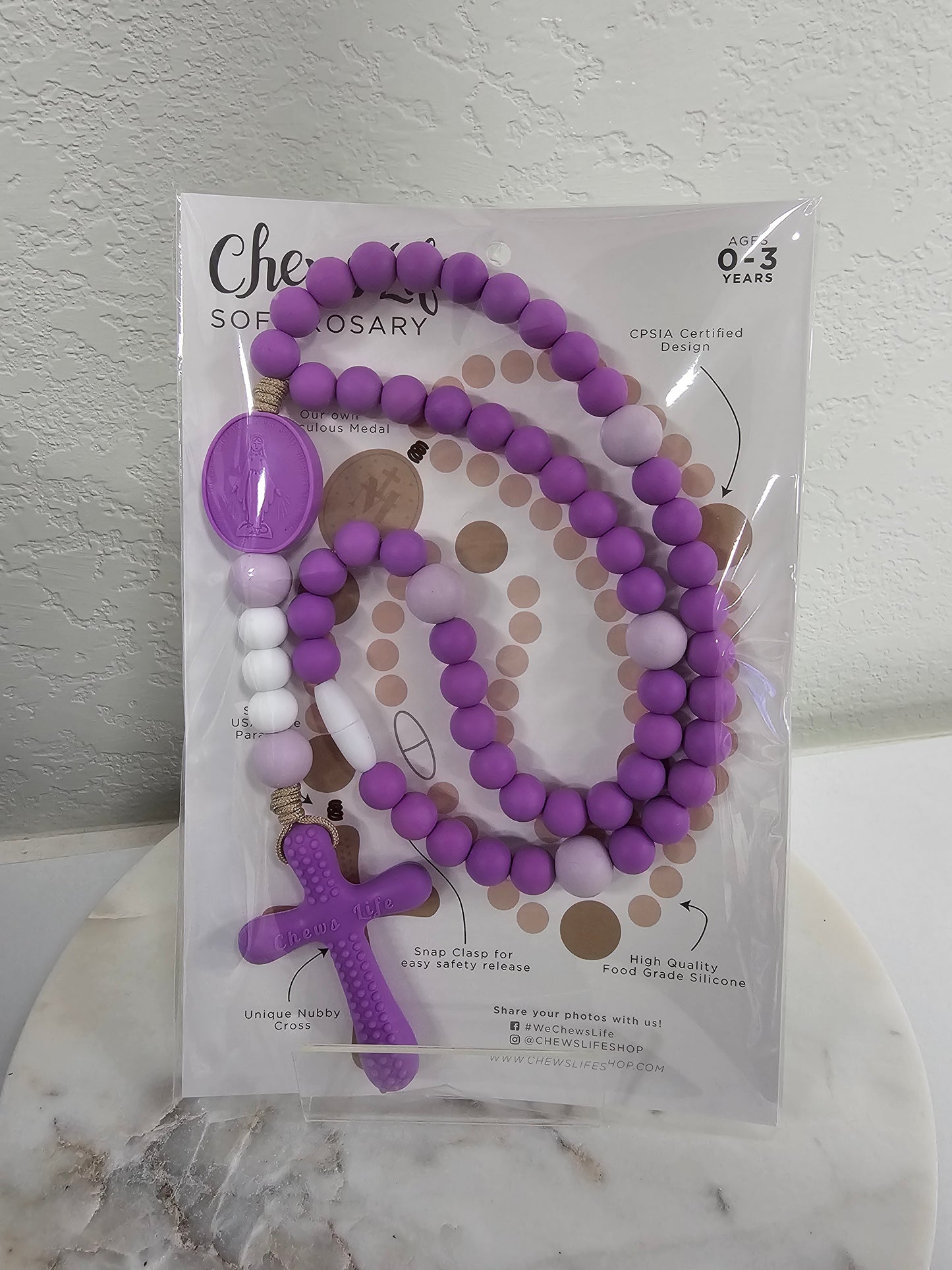 Limited Edition - Girl's Easter Teething Rosary