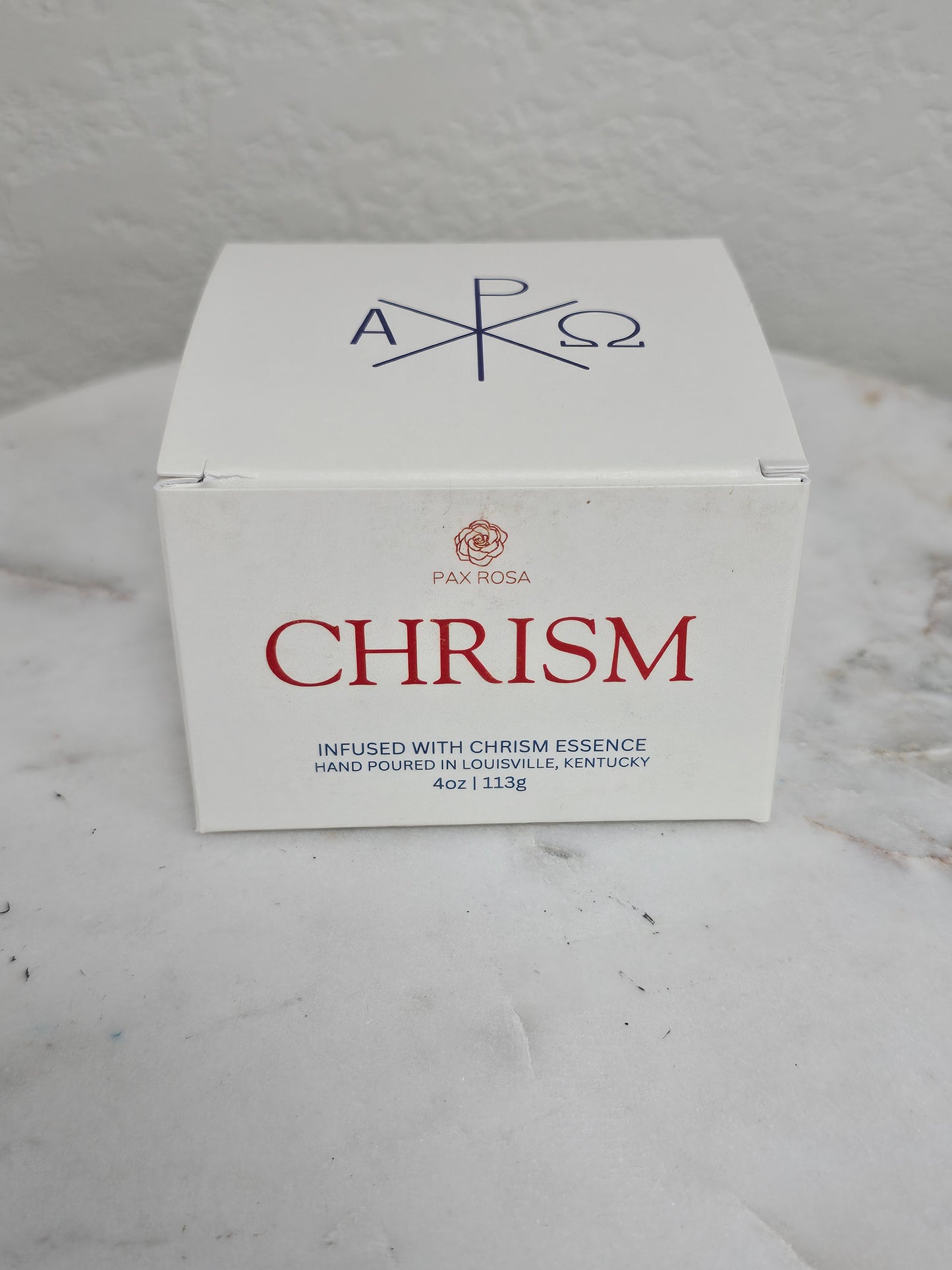 Chrism Infused Candle