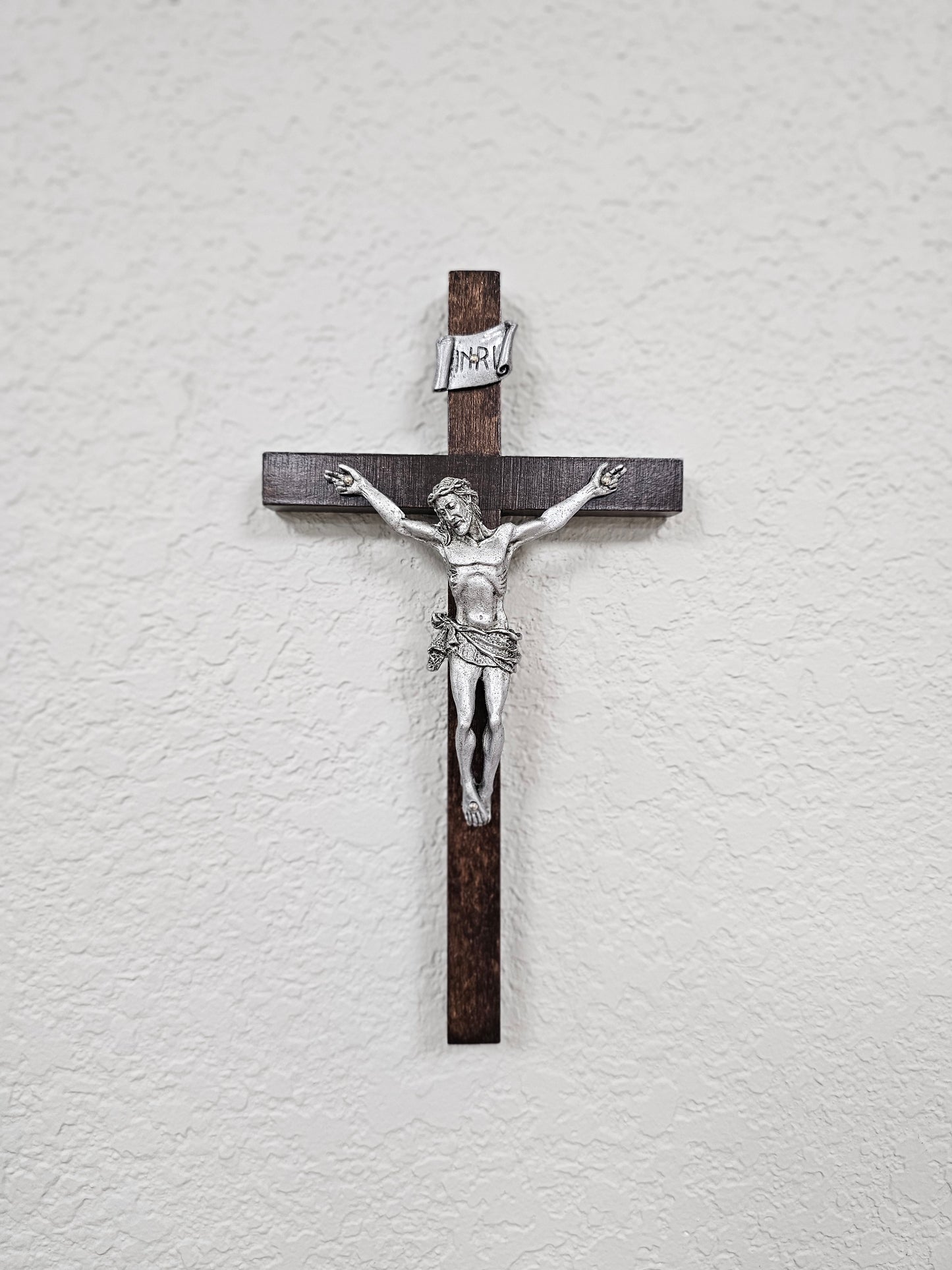 Traditional Walnut Crucifix