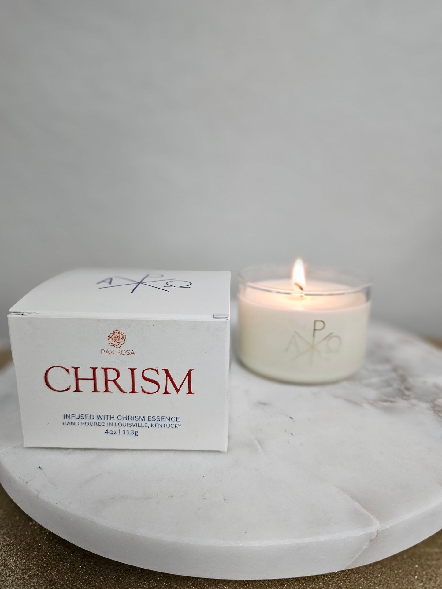 Chrism Infused Candle