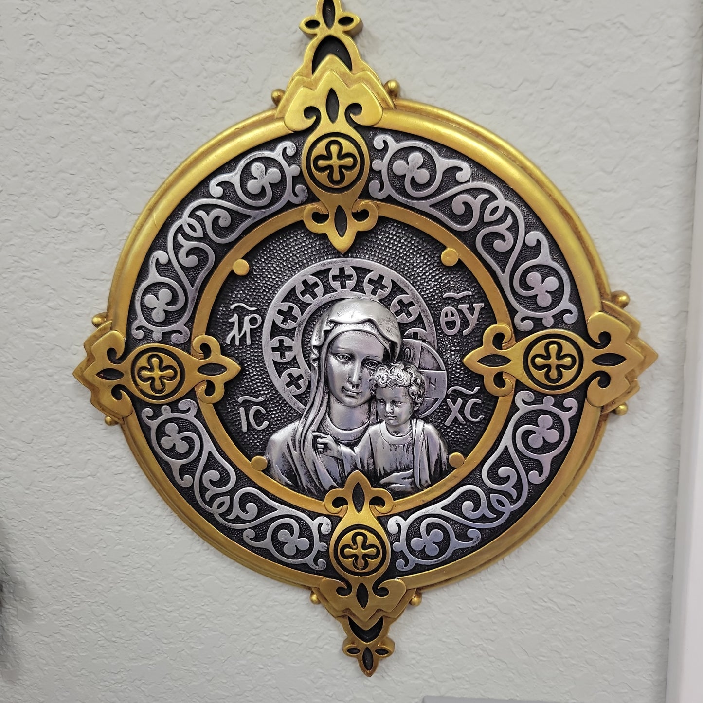 Madonna and Child Plaque