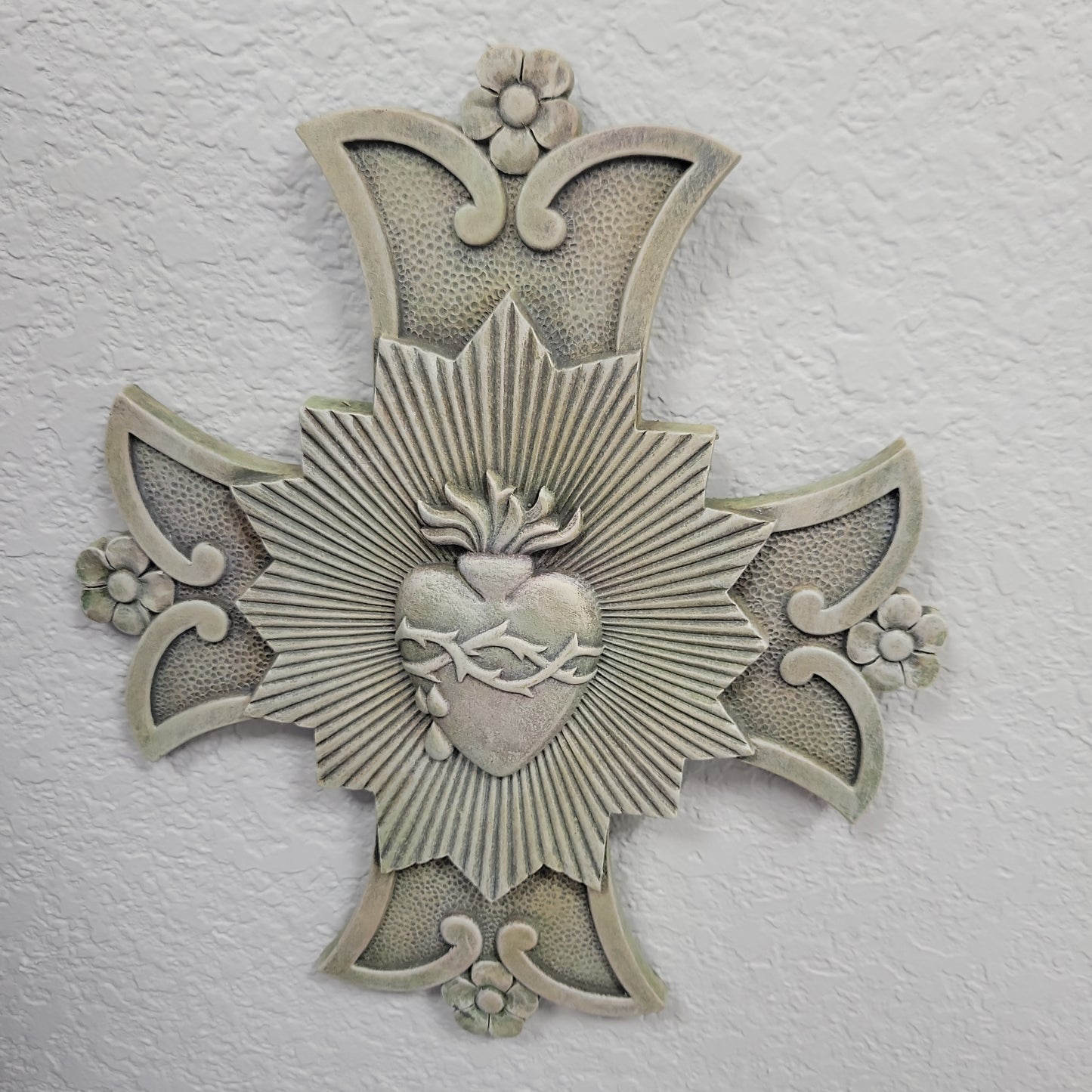 Sacred Heart Garden Plaque