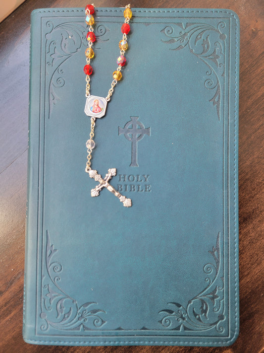 Sacred Heart Auto Rosary