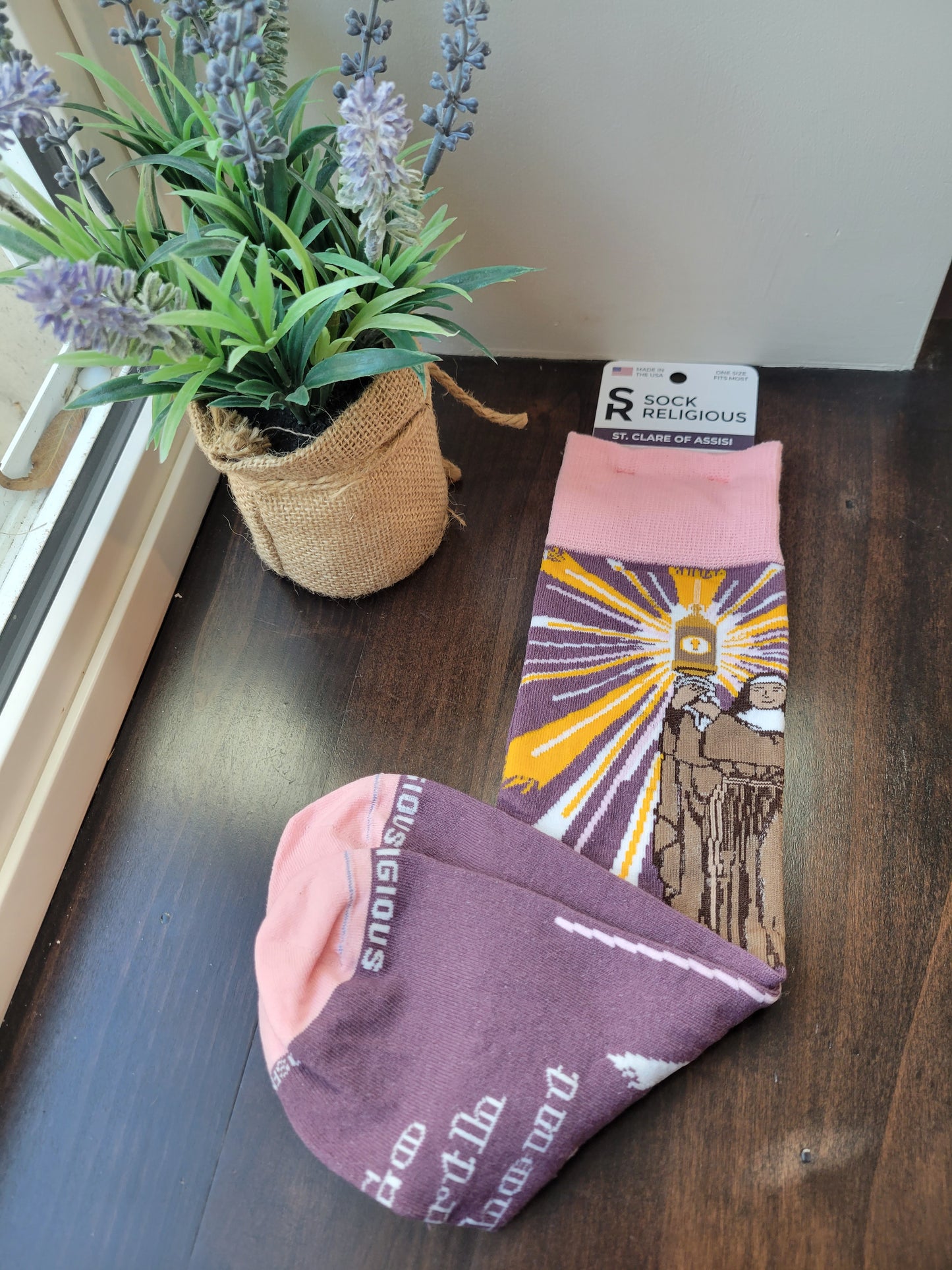 St. Clare of Assisi Socks
