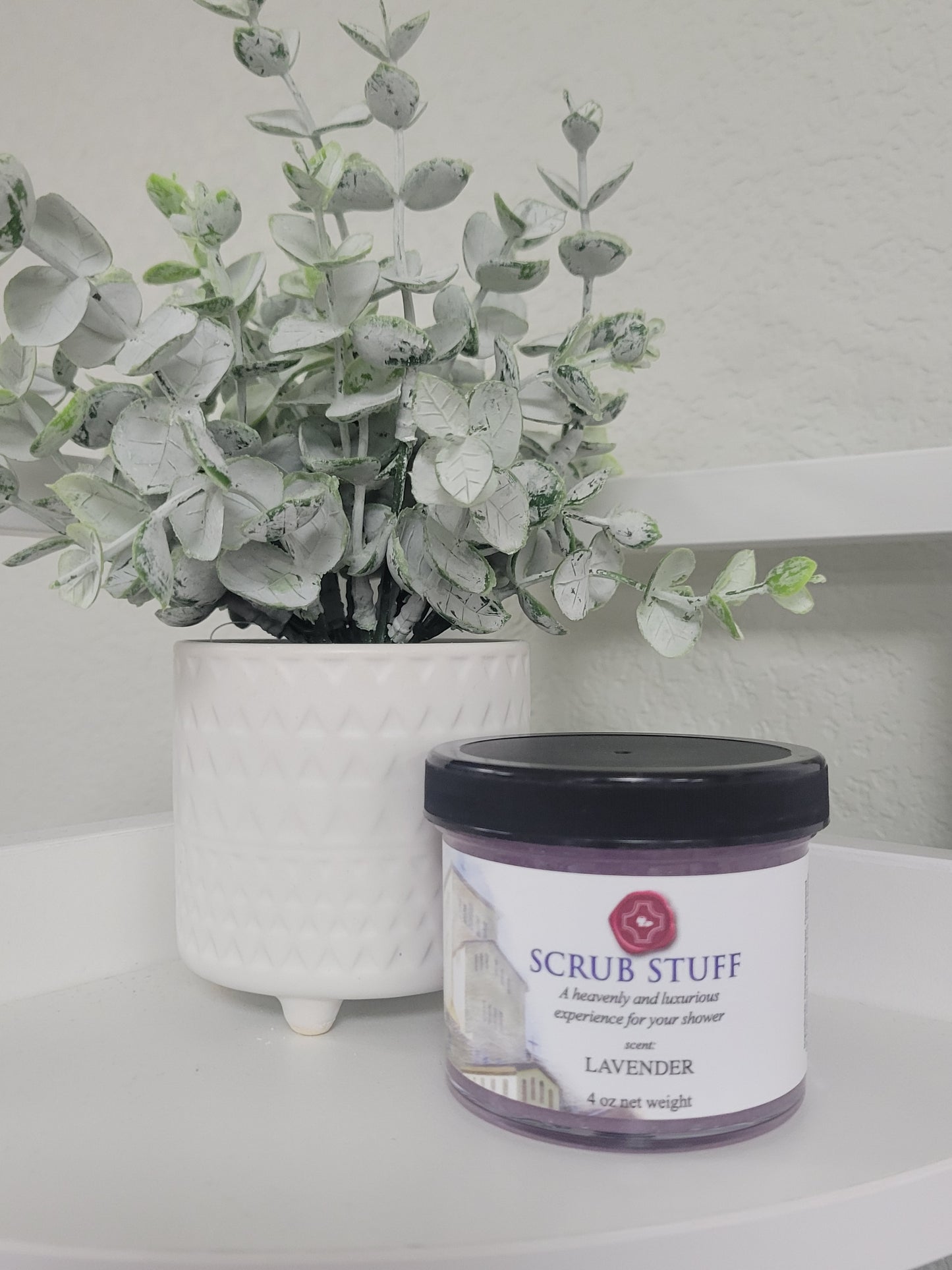 Lavender Scrub Stuff