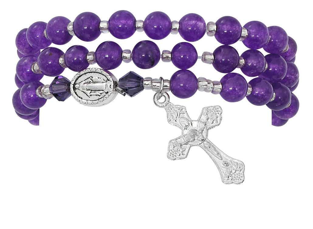 Amethyst Twistable Bracelet