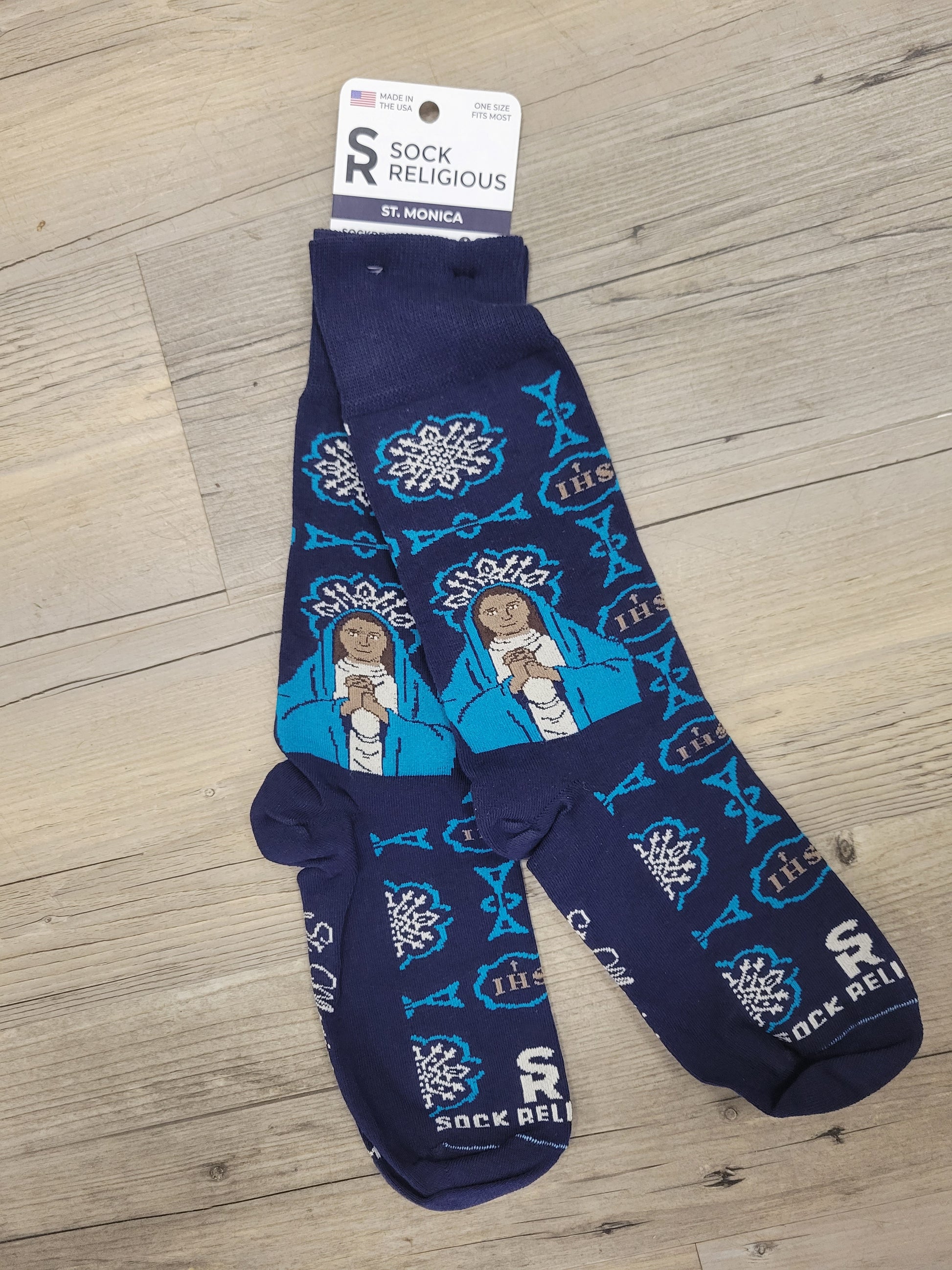 St. Monica Socks – Joyful Mysteries