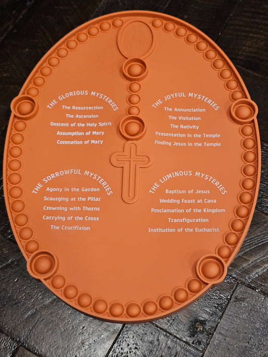 Terracotta Rosary Popper