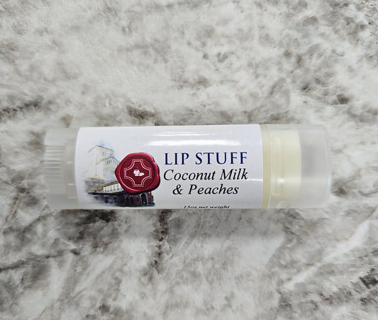 Coconut Milk and Peaches Lip Stuff