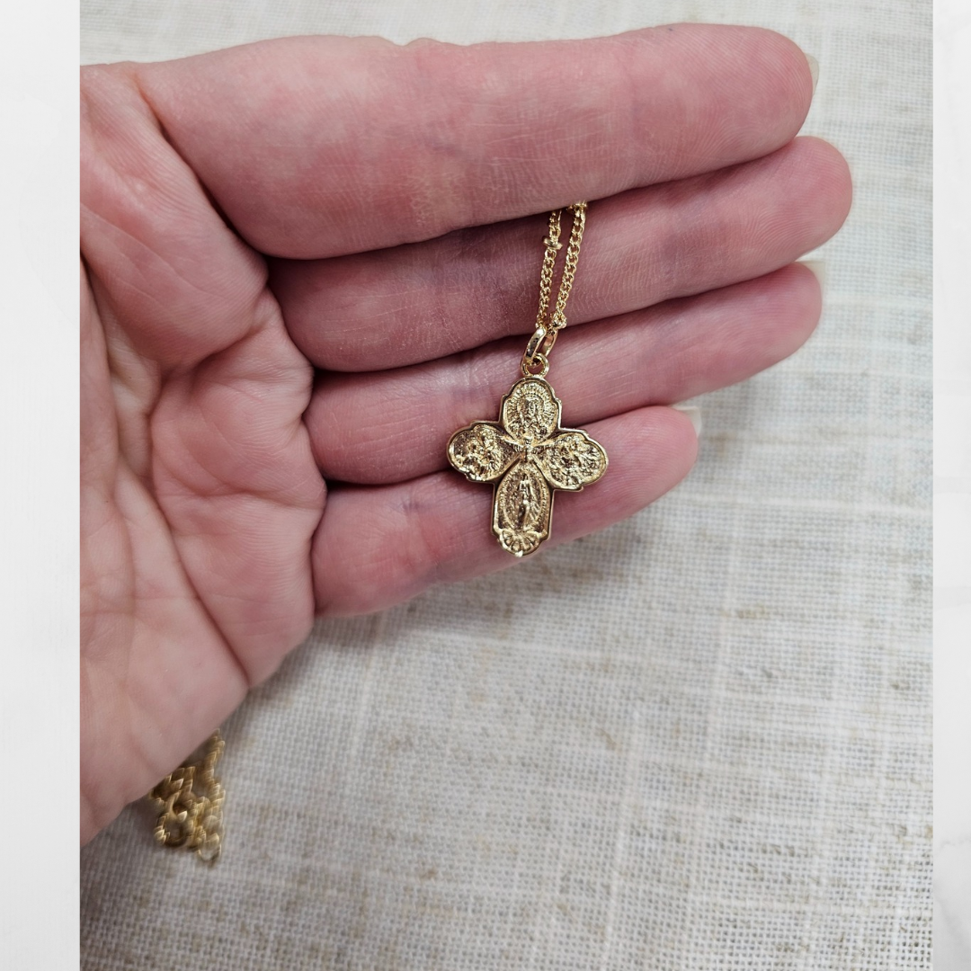 Four Way Medal Pendant