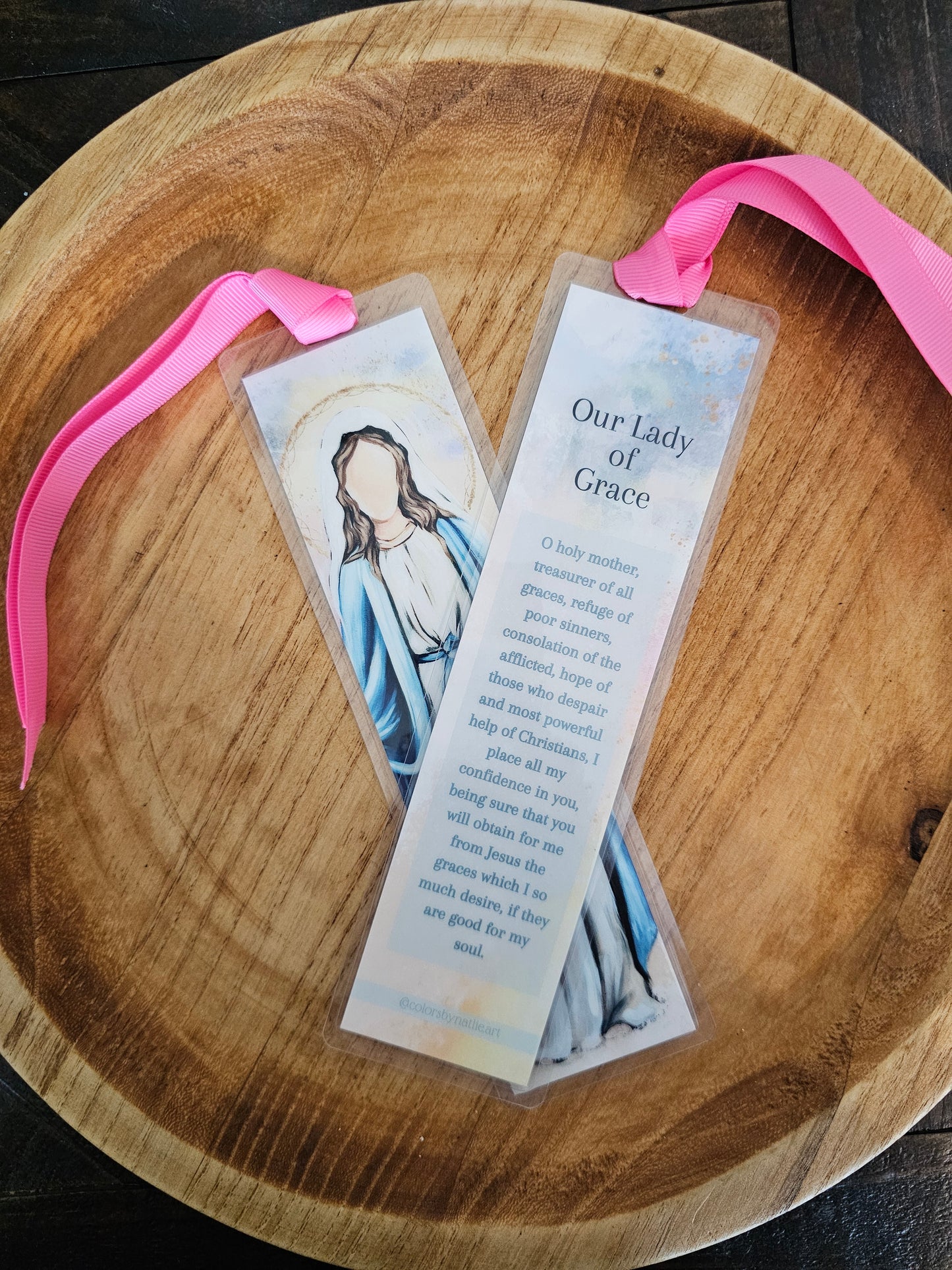 Our Lady of Grace Bookmark