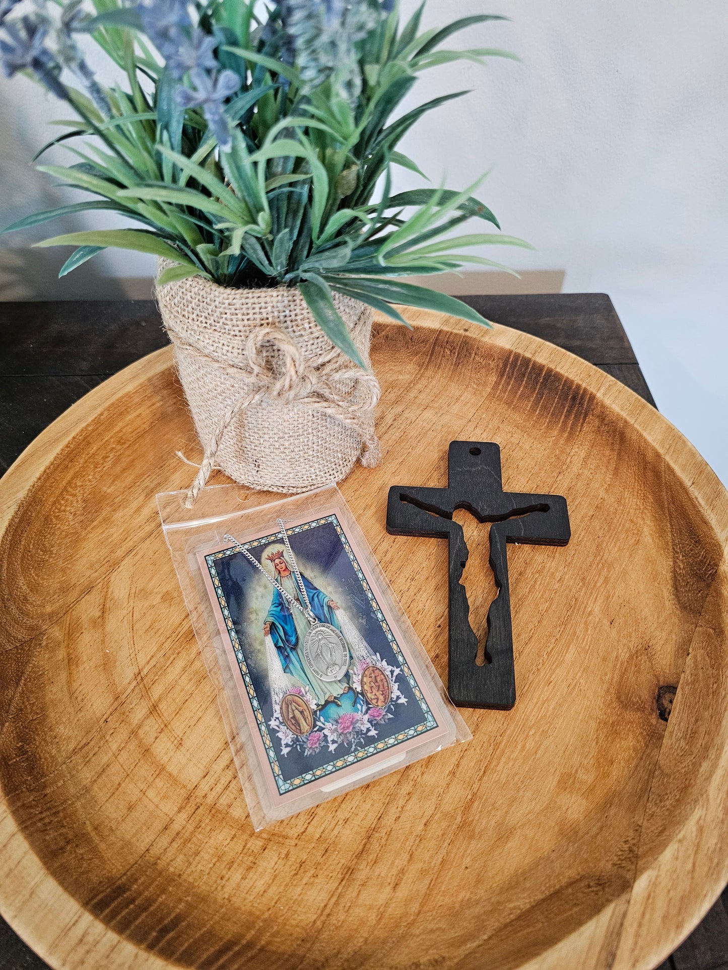 Miraculous Medal with Prayer Card