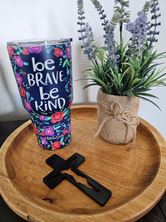 Be Kind 30 oz Stainless Steel Tumbler