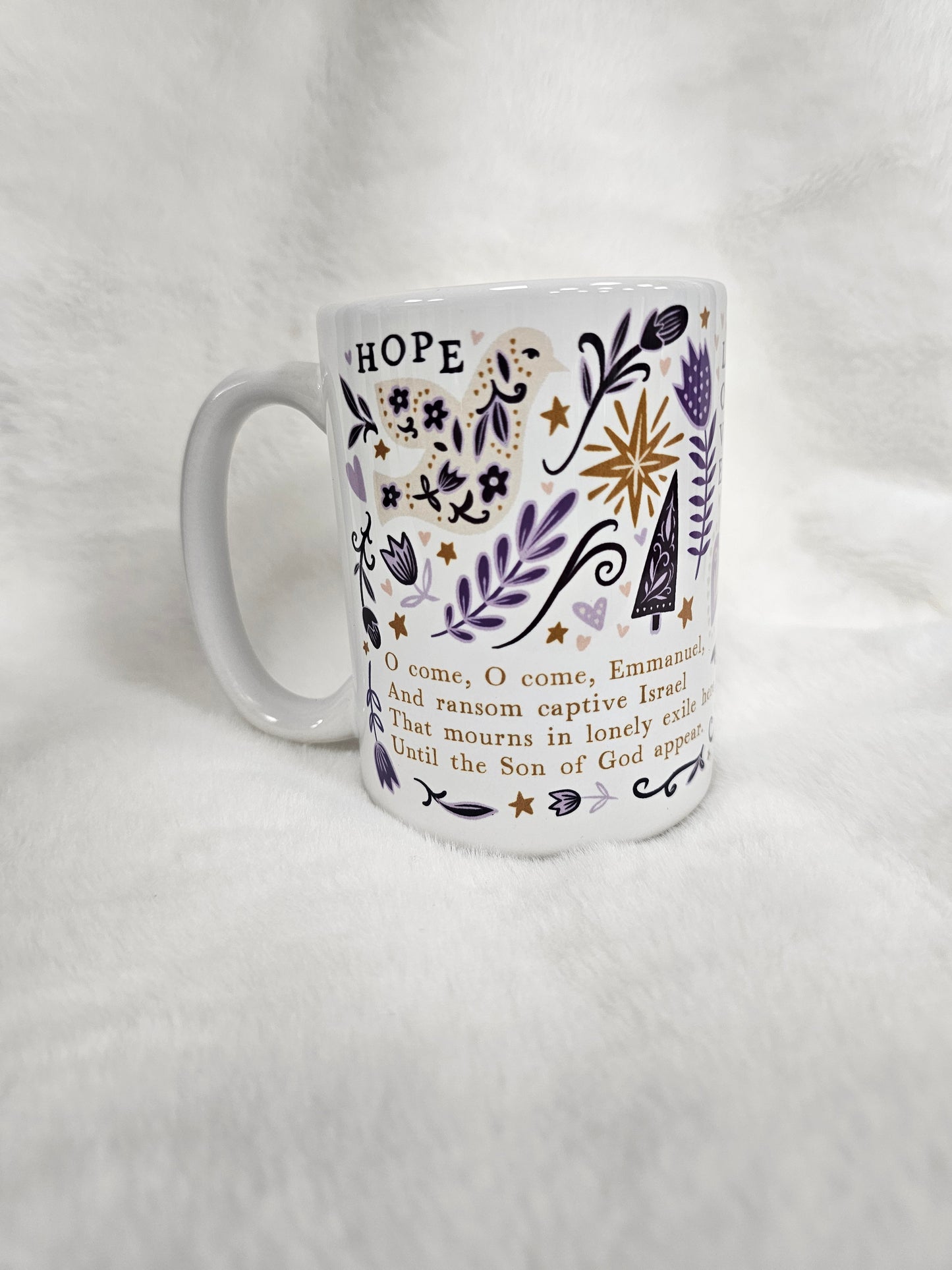 O Come, O Come Emmanuel Advent Mug