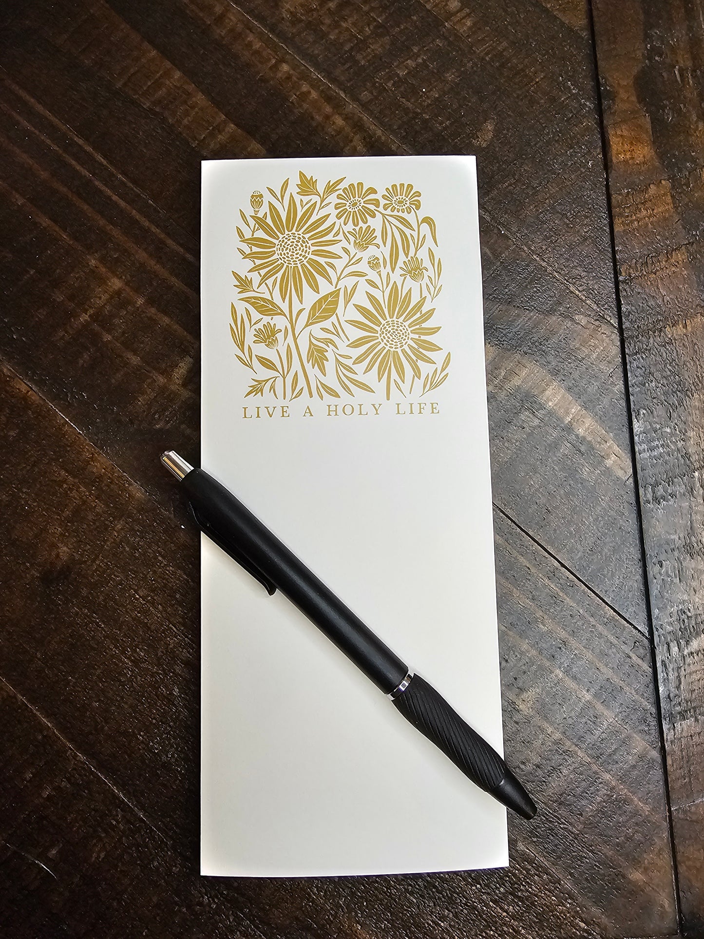 Live A Holy Life Notepad