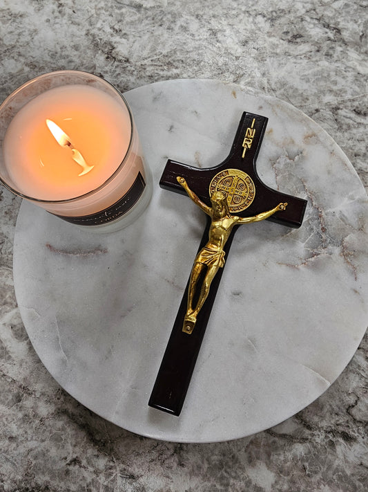 St. Benedict 8" Crucifix