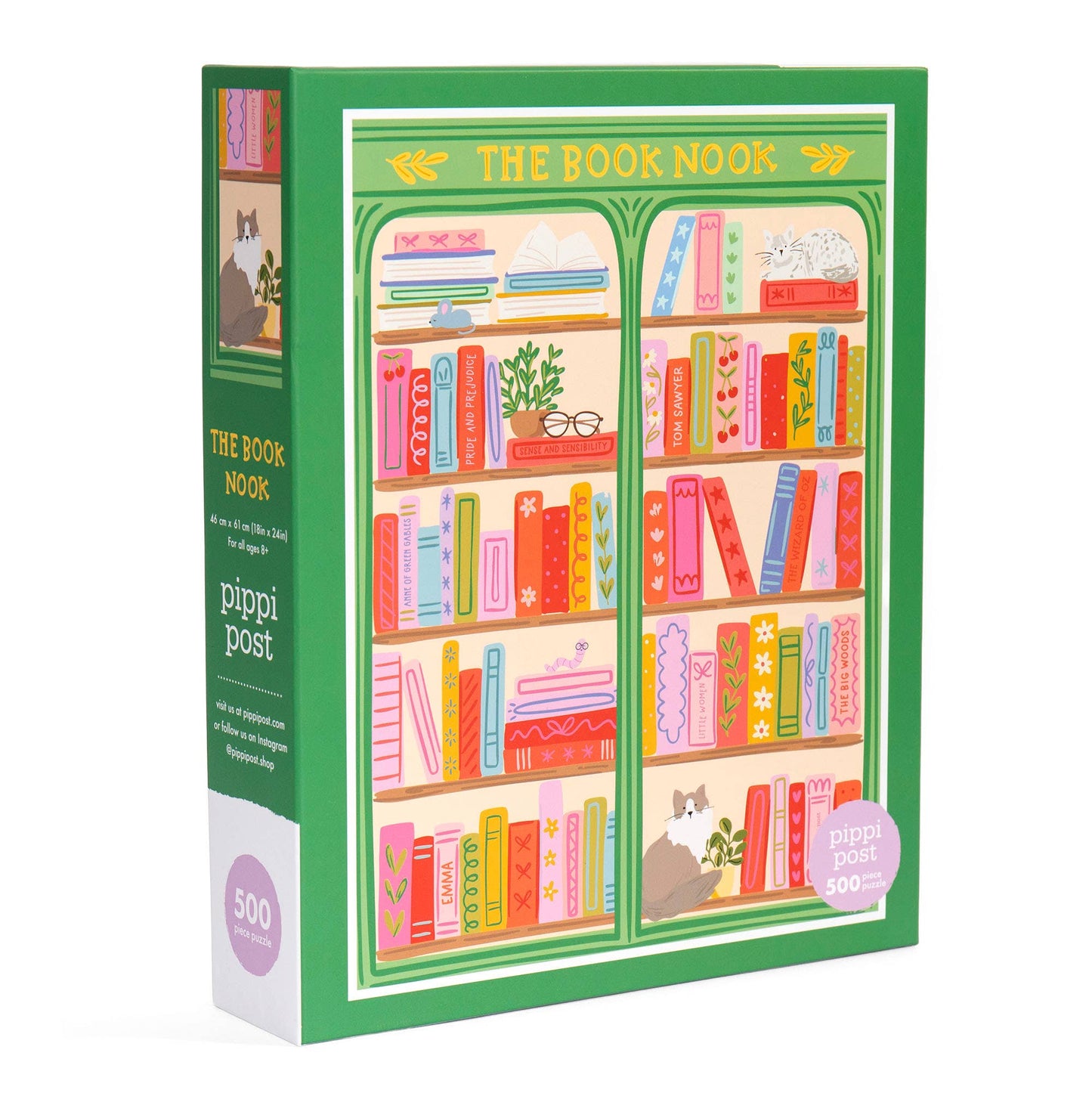 The Book Nook - 500 Piece Jigsaw Puzzle