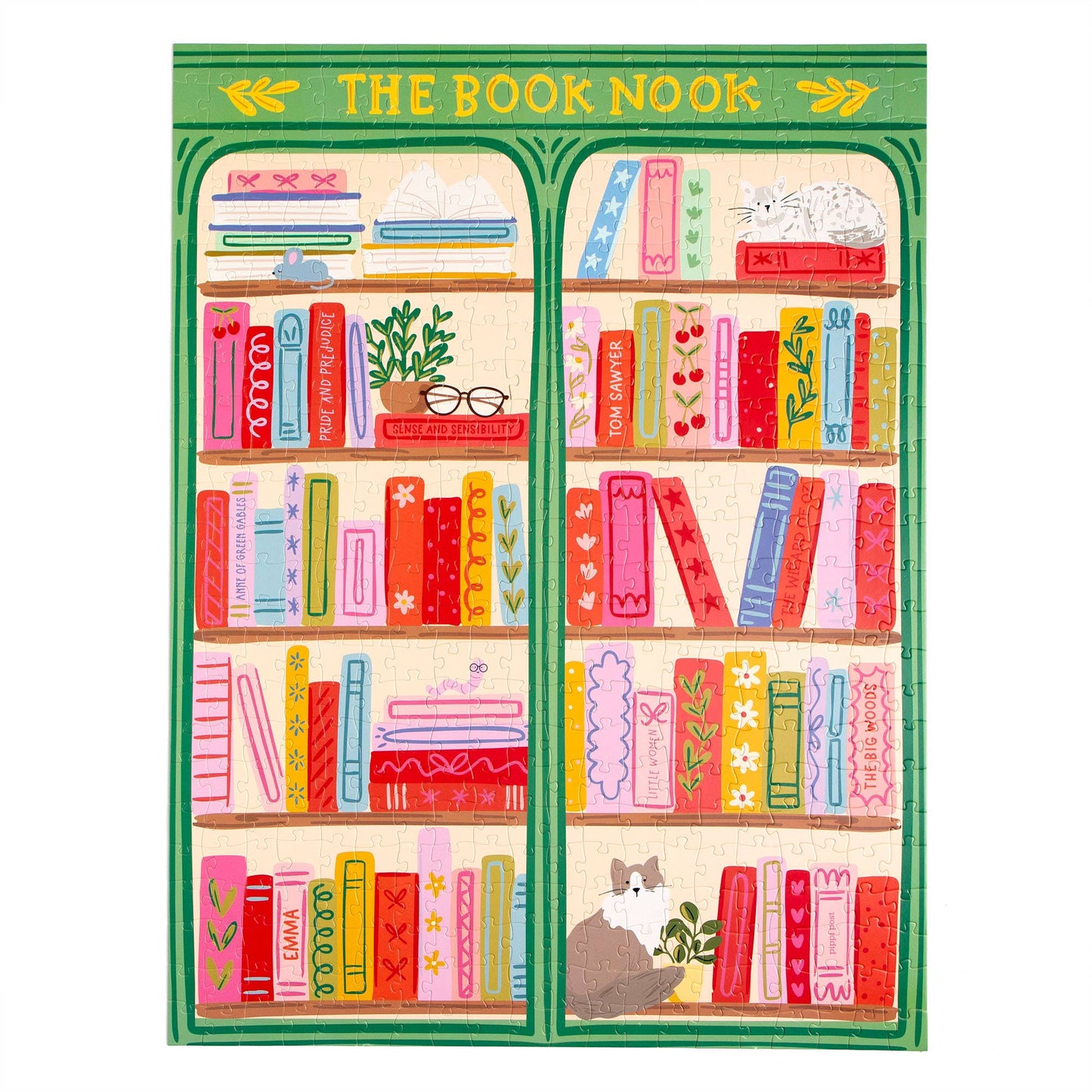 The Book Nook - 500 Piece Jigsaw Puzzle