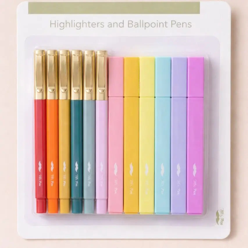 Bible Safe Highlighters & Gel Pens Set