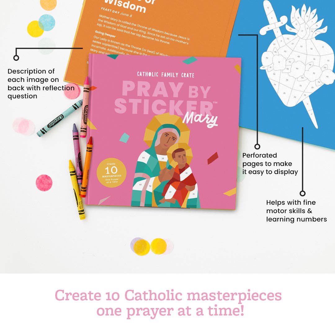 Pray by Sticker: Mary