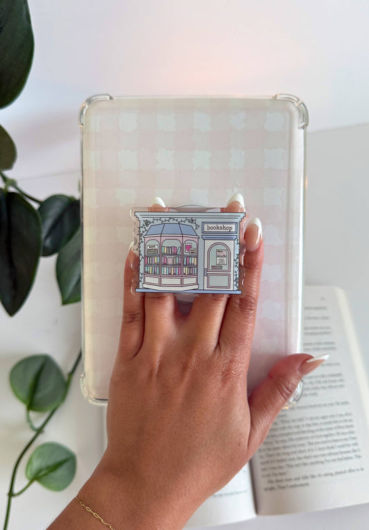 Bookstore Kindle Grip, Mag-safe E-Reader Accessory