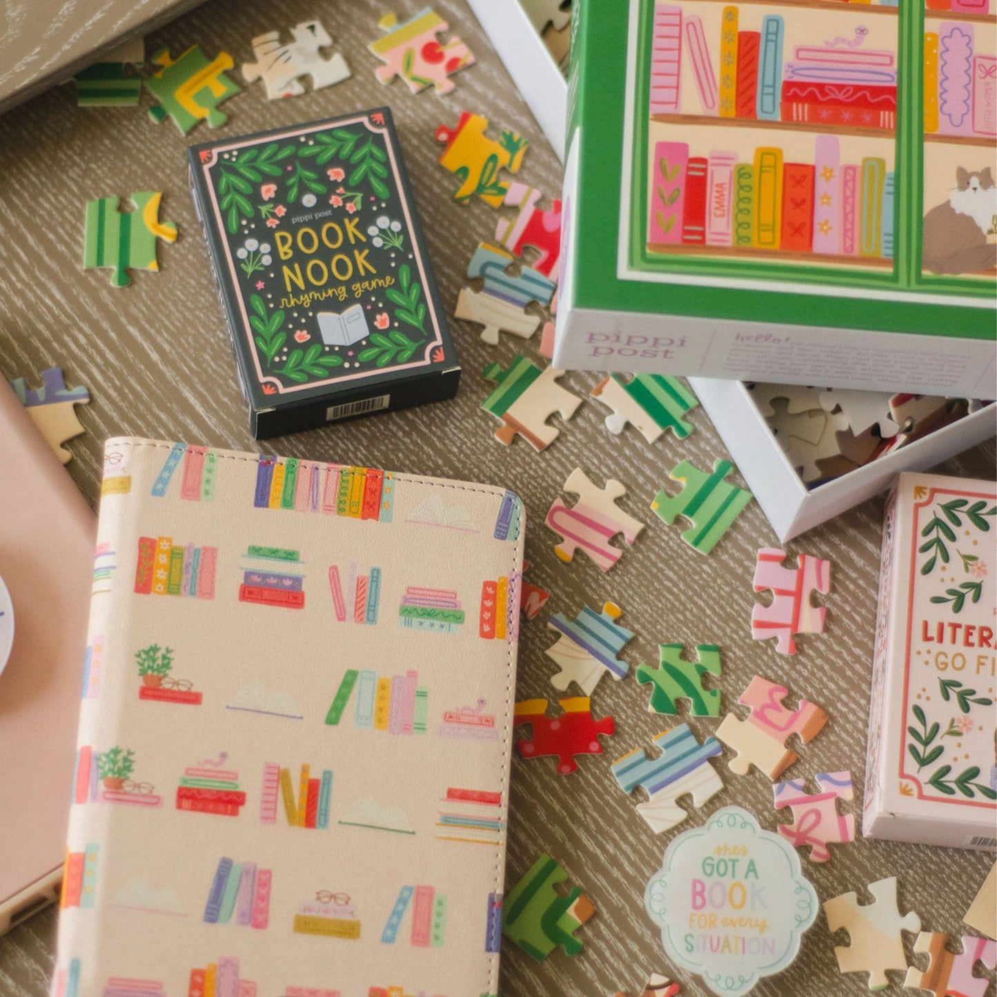 The Book Nook - 500 Piece Jigsaw Puzzle