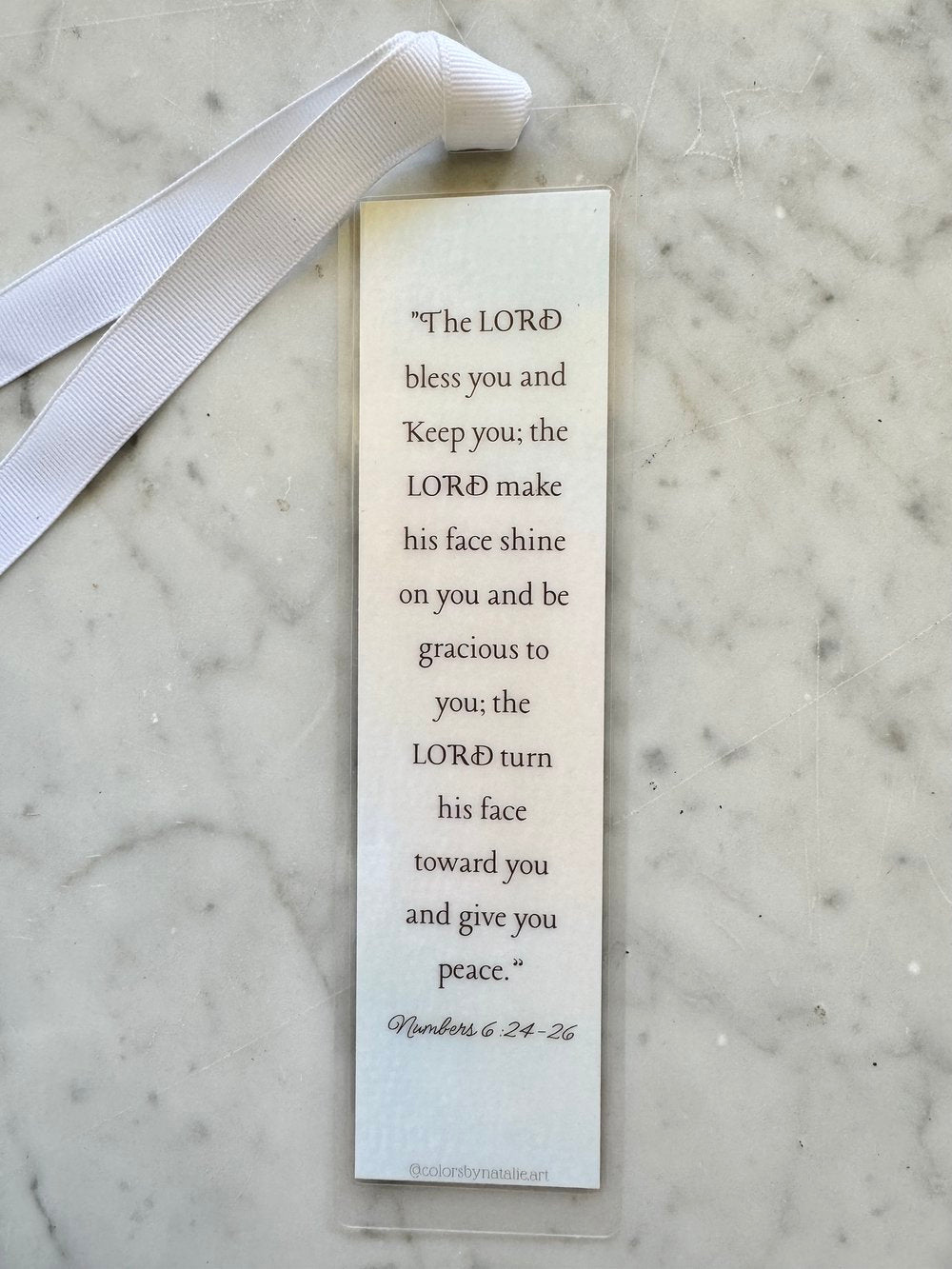 Blessing Bookmark