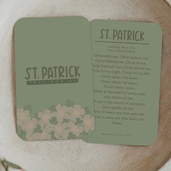 St. Patrick Prayer Card