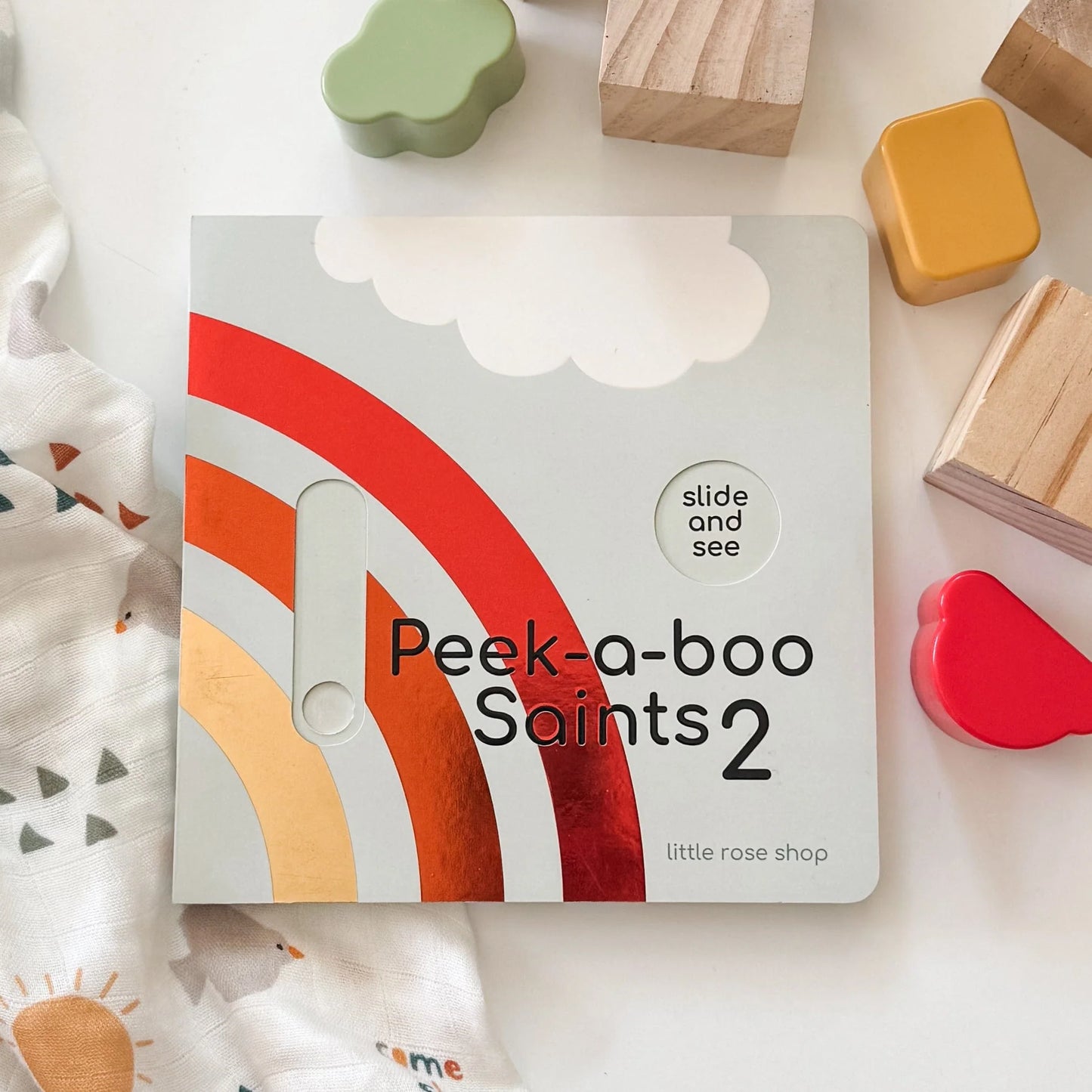 Peek-a-Boo Saints Board Book 2