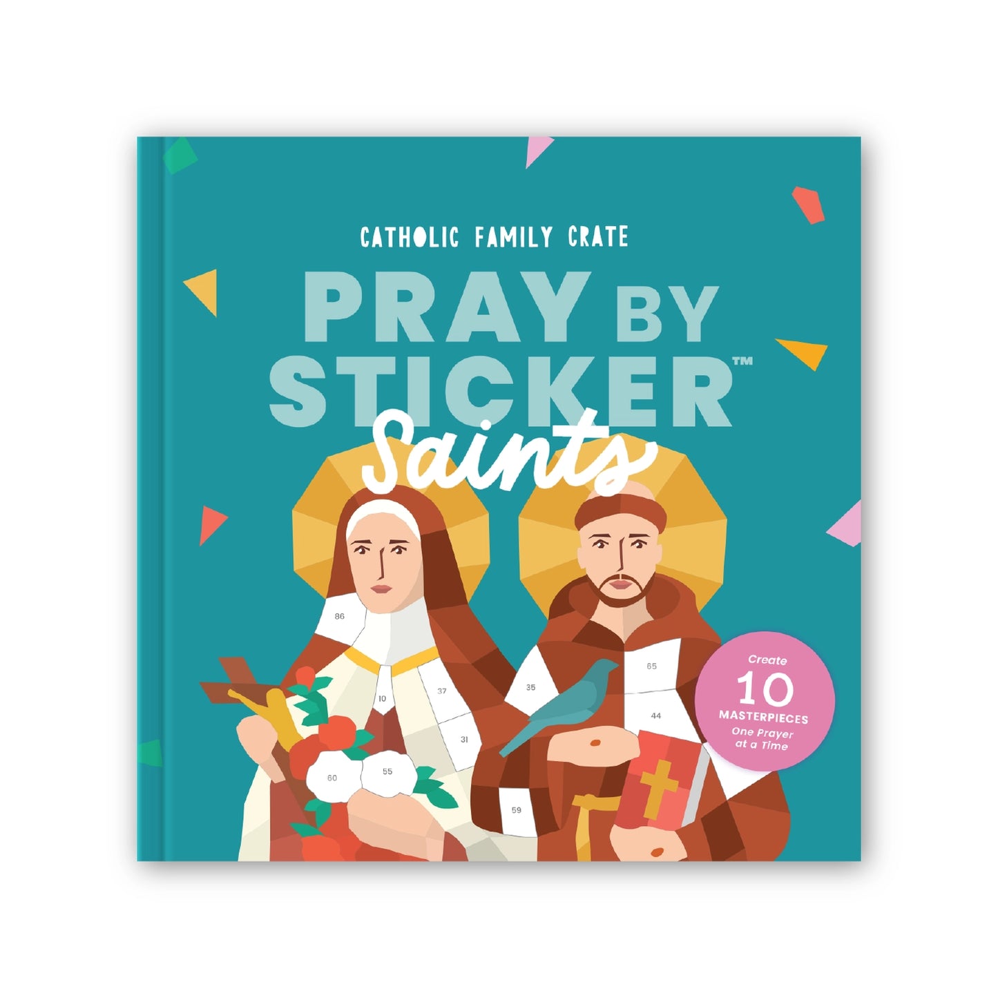 Pray By Sticker: Saints Sticker Book
