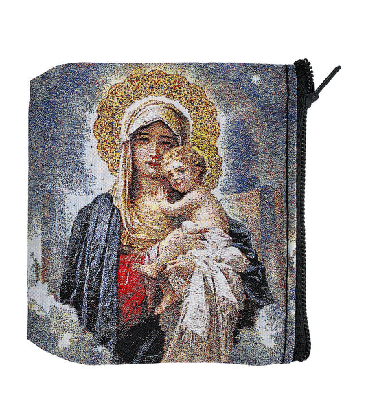 Mother & Child Rosary Pouch