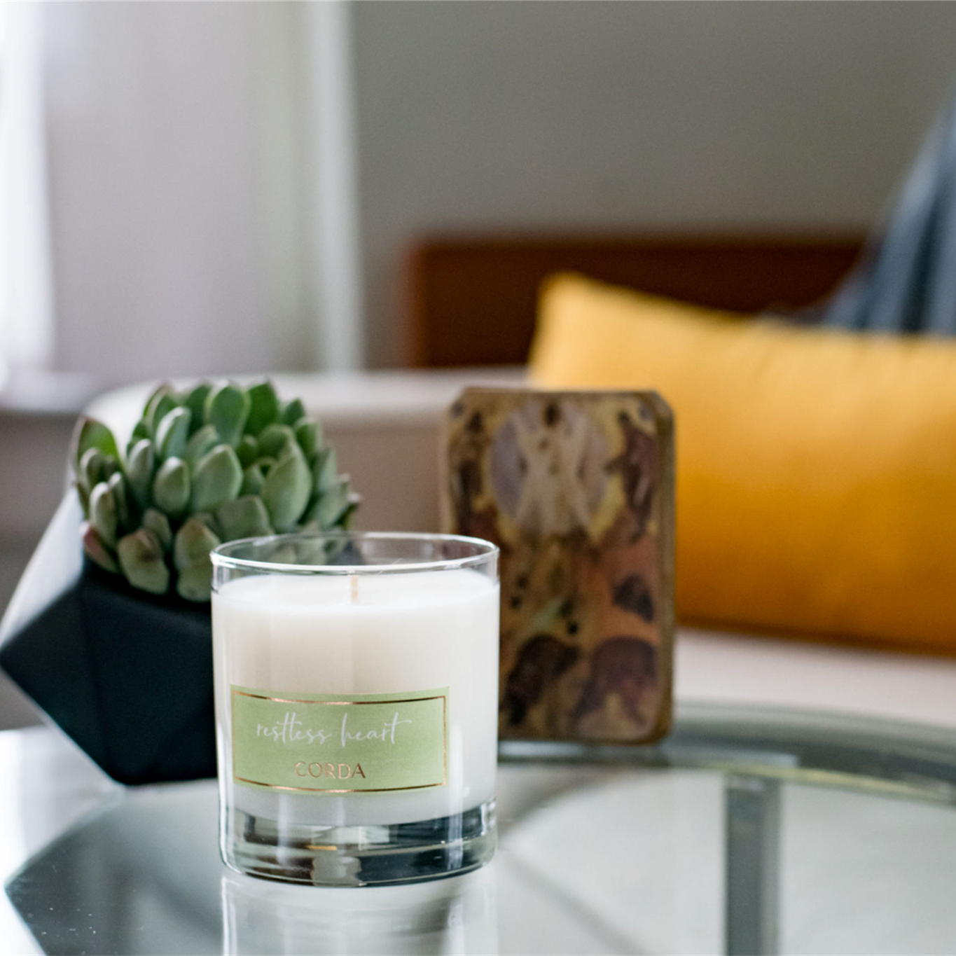 Restless Heart Candle