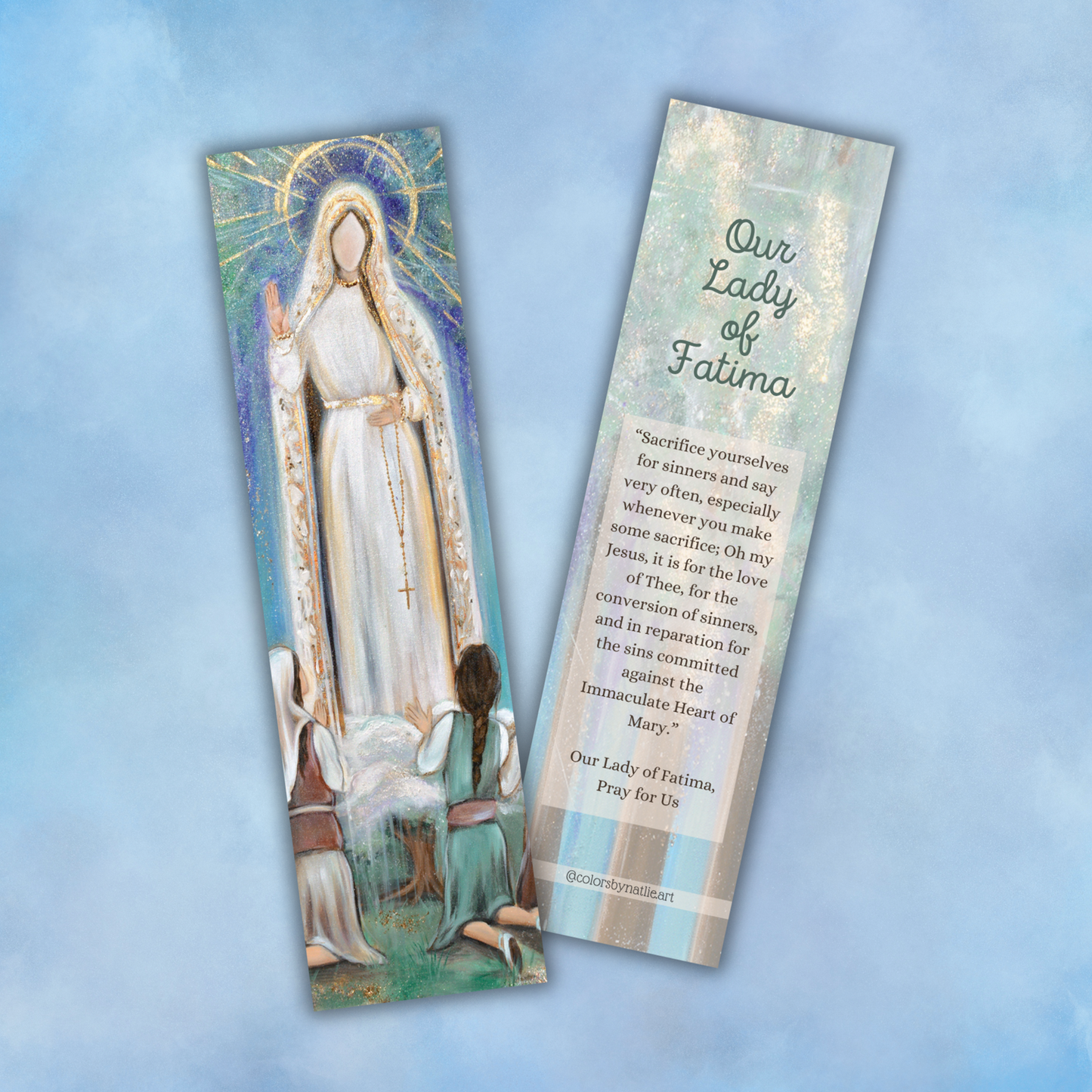 Our Lady of Fatima Bookmark