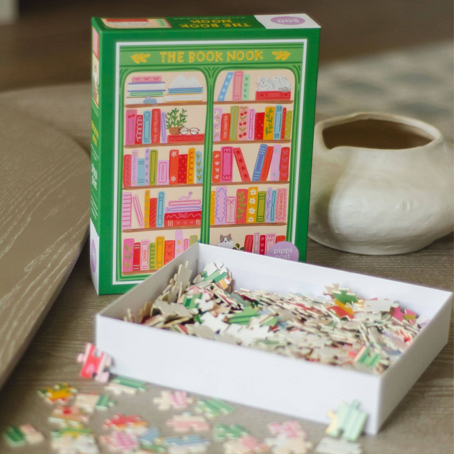 The Book Nook - 500 Piece Jigsaw Puzzle