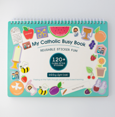 My Catholic Busy Book: Reusable Sticker Fun