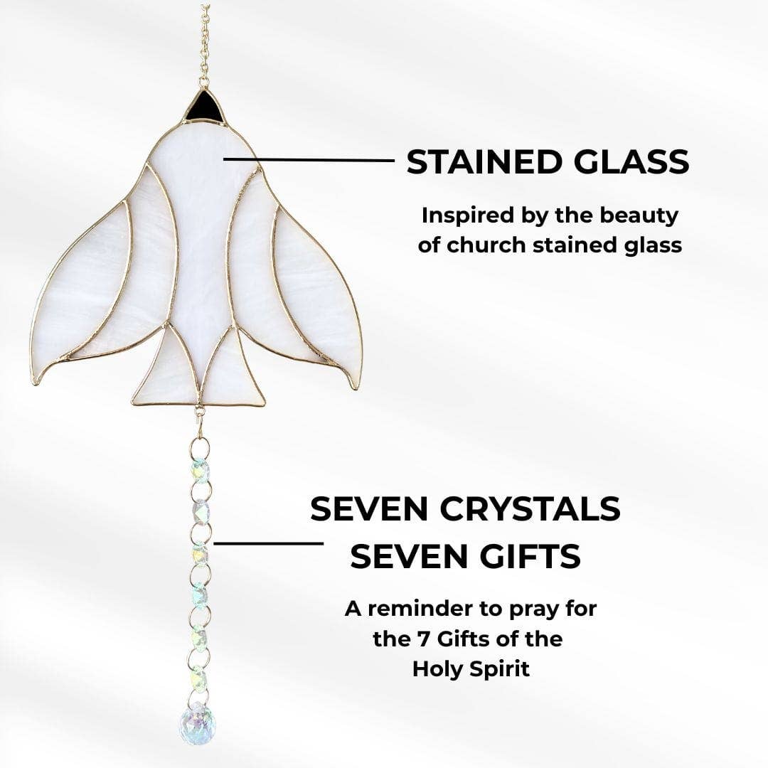 Holy Spirit Dove Suncatcher