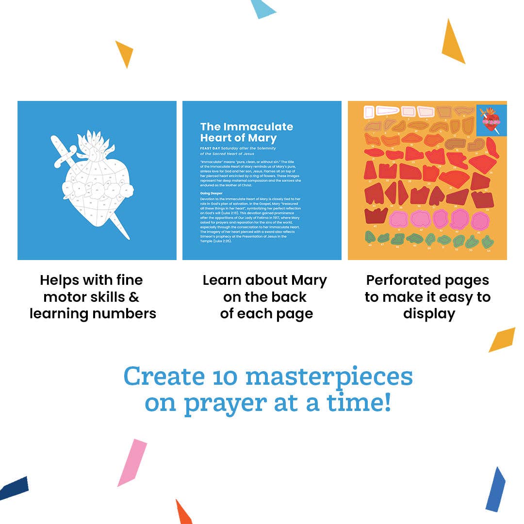 Pray by Sticker: Mary