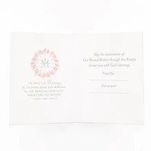 Rosary Card | Bouquet | Mixed Peonies
